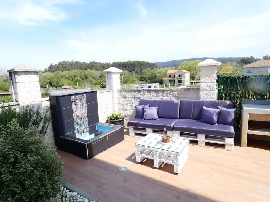 Chalet De Diseno Moderno En Sanxenxo Luaran gambar